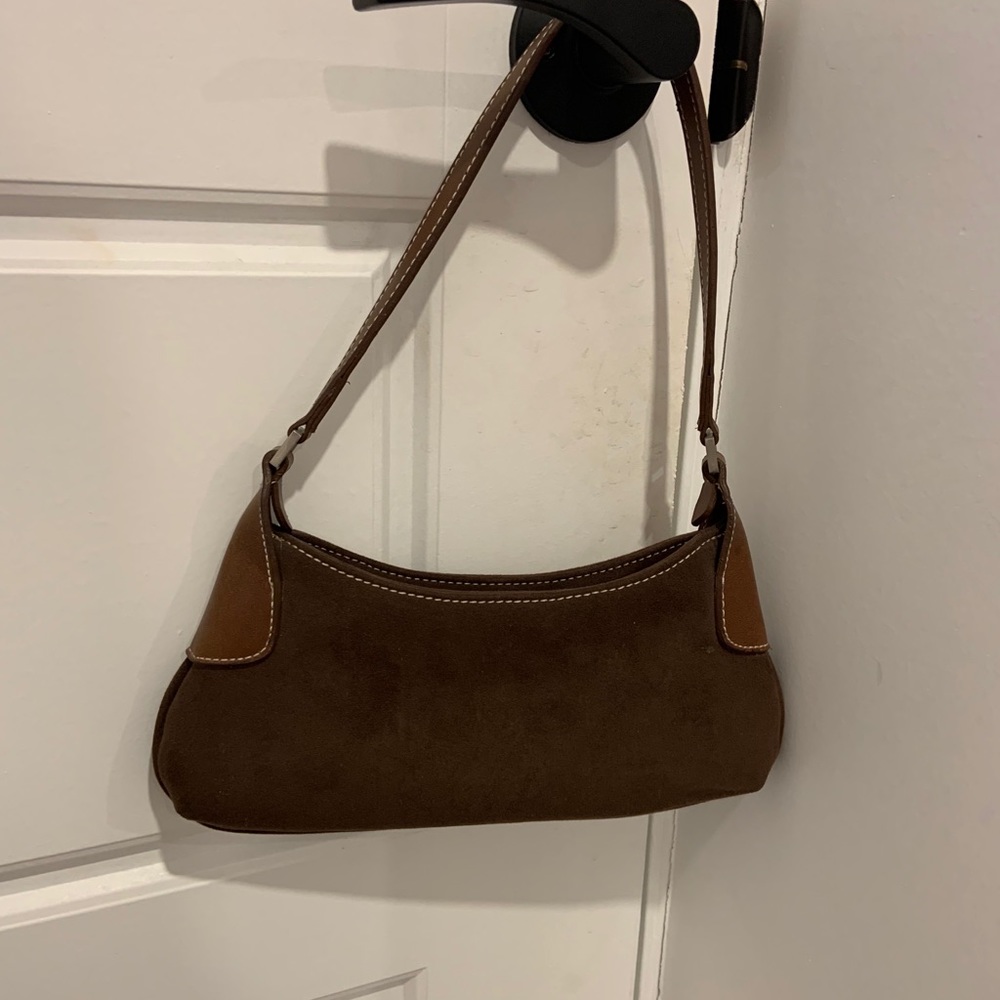 Brown shoulder bag